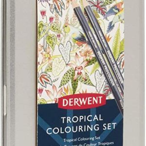 photo of Derwent Tropical Gift tag pencil set