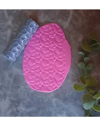 Clay Texture Roller – Mixed Leaves R042