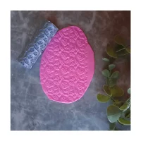Clay Texture Roller – Mixed Leaves R042