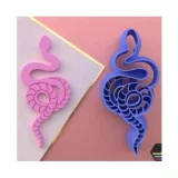 Clay Cutter - Curly Snake EC169 (Earring)