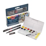 Derwent Line and Wash Paint Pan set