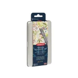 Derwent Tropical Gift Tag Colouring Set boxed