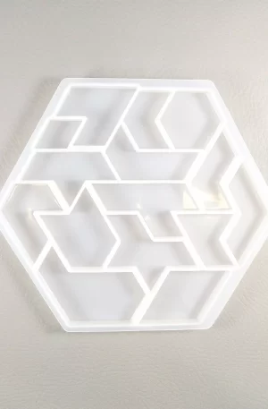 photo of Hexagon Puzzle Silicone Mould