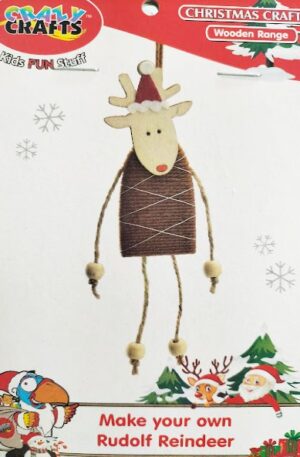 Make your own Rudolf Reindeer Craft Kit