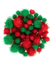 Pom Poms Metallic Multipack – Crazy Crafts