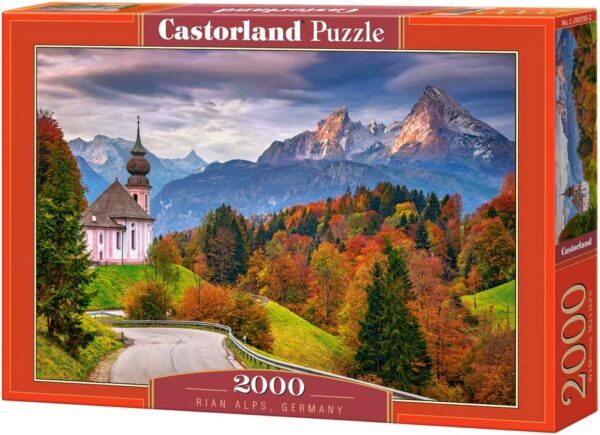 Autumn in Bavarian 2000 Piece Puzzle Box