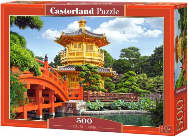 Beautiful China 500 Piece Puzzle box