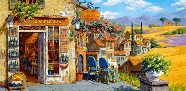 Colours of Tuscany 4000 Piece Puzzle Image