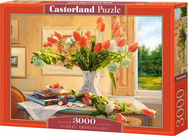 Floral Impressions 3000 Piece Puzzle Box