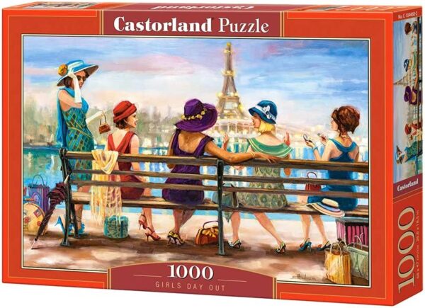 Girls Day Out 1000 Piece Puzzle Box