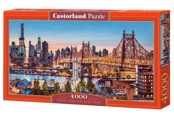Good Evening New York 4000 Piece Puzzle Box