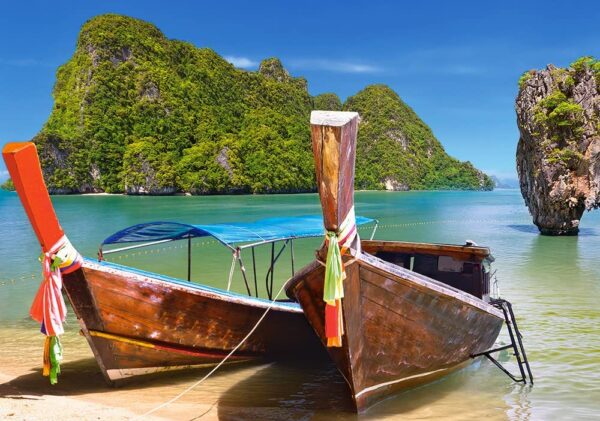 Khao Phing Kan Thai 500 piece puzzle image