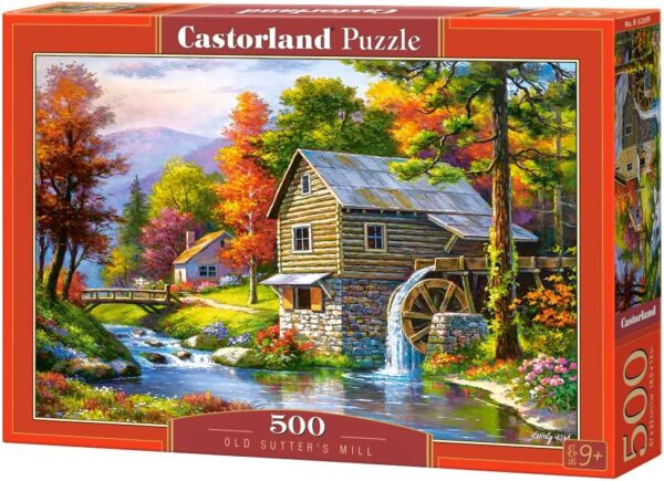 Old Sutter's Mill 500 Piece Puzzle Box