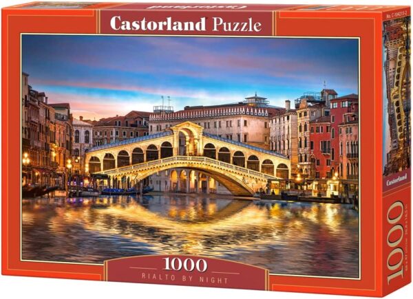 Rialto by Night 1000 Piece Puzzle Box
