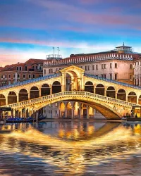 Rialto by Night- 1000 Piece Puzzle