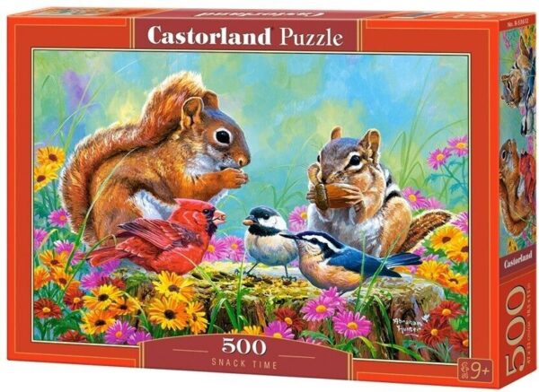 Snack Time 500 Piece Puzzle Box