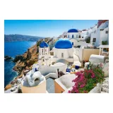 Summer in Santorini image