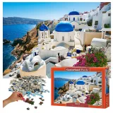 Summer in Santorini Castorland puzzle