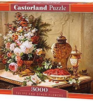 Tulips & Other Flowers 3000 Piece Puzzle Box
