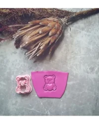 Clay Cutter – Bear with Heart EC205