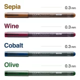 Copic Multiliner Set Assorted Colour Example