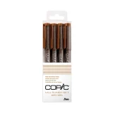 Copic Multiliner set - Sepia