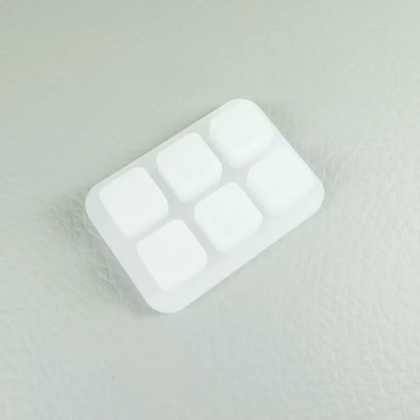 Cube Beads Silicone Mould Back