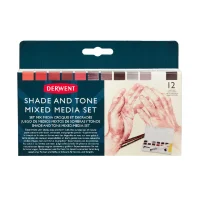 Derwent Shade and Tone Mixed Media Set