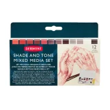 Derwent Shade and Tone Mixed Media Set Boxed