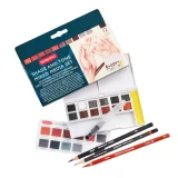 Derwent Shade and Tone Mixed Media Set