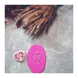 Clay Cutter - Geometric Heart EC208 (Earring)