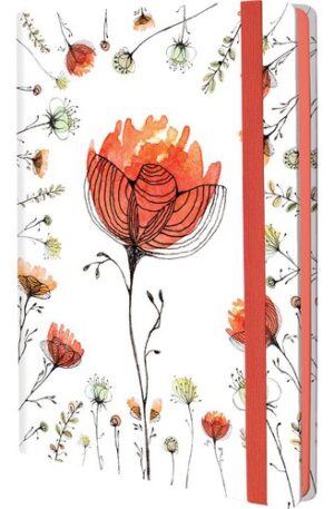 Lined Journal Faber Castell Poppy