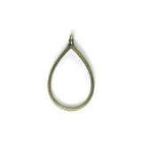 Open Bezel Teardrop Bronze (#224) –  2 Piece