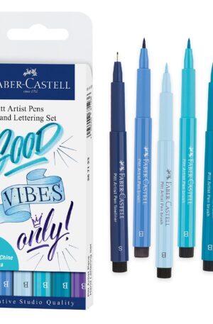 Pitt Artist Lettering Pen Set Blues