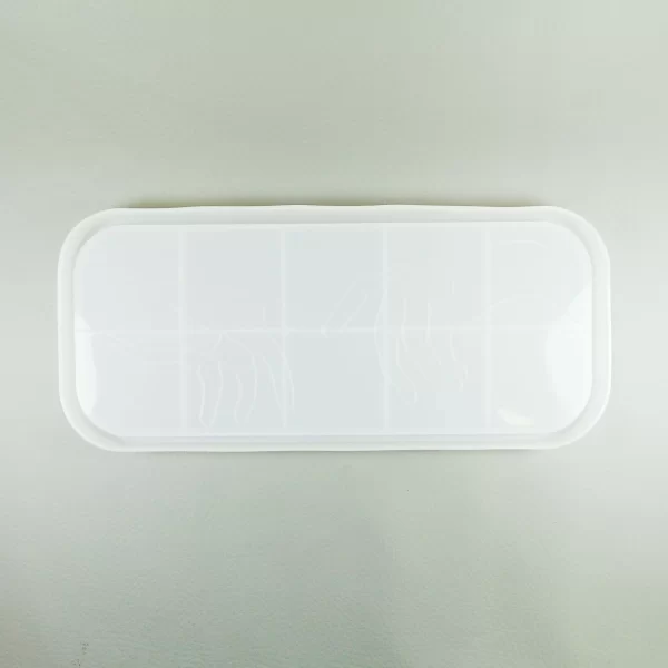Rectangle Tray with Hands Bottom