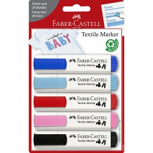 Textile Markers Baby Colours Faber Castell