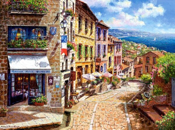 Afternoon in Nice Puzzle Image