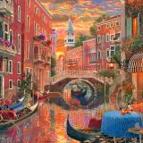 Romantic Evening in Venice Puzzle Image