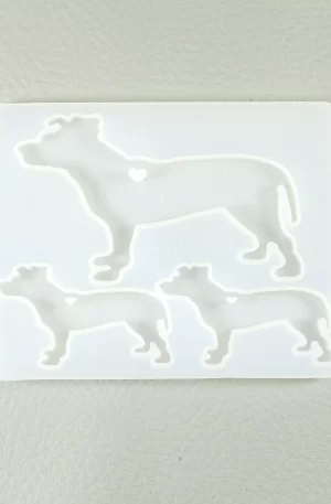 Staffie Dog 411 Silicone Mould