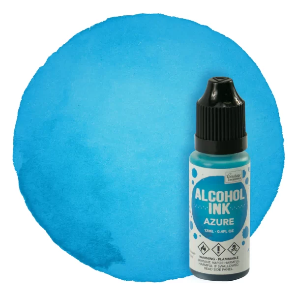 Alcohol Ink Aquamarine-Azure