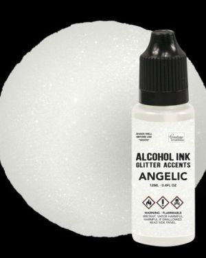 Angelic Alcohol Ink Glitter Accents – Couture Creations
