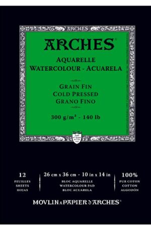 Arches Watercolour Pad Cold Pressed