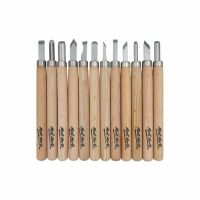 Mont Marte Wood Carving – 12 Piece Set