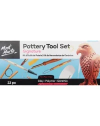 Pottery Tool Set – 23 Piece – Mont Marte