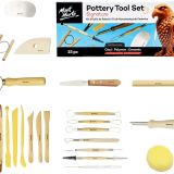 Pottery Tool Set Mont Marte Box and Contents