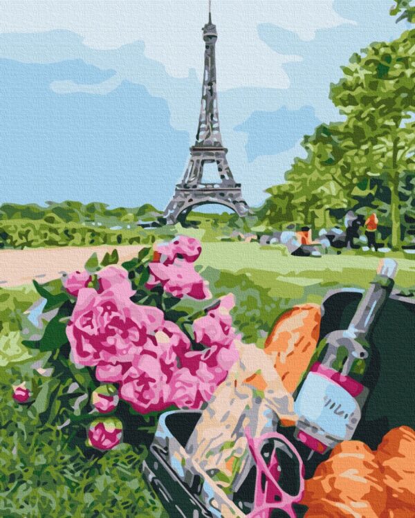 Picnic on the Champs Elysees Image
