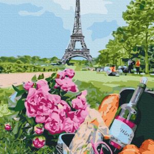 Picnic on the Champs Elysees Image