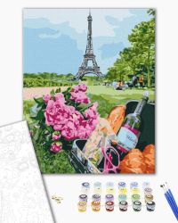 Picnic on the Champs Elysees – Paint by Numbers