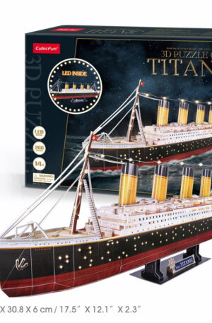 Titanic 3D Puzzle Box and Model