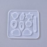Cabachon and Pendant Mixed Shapes Silicone Mould Back
